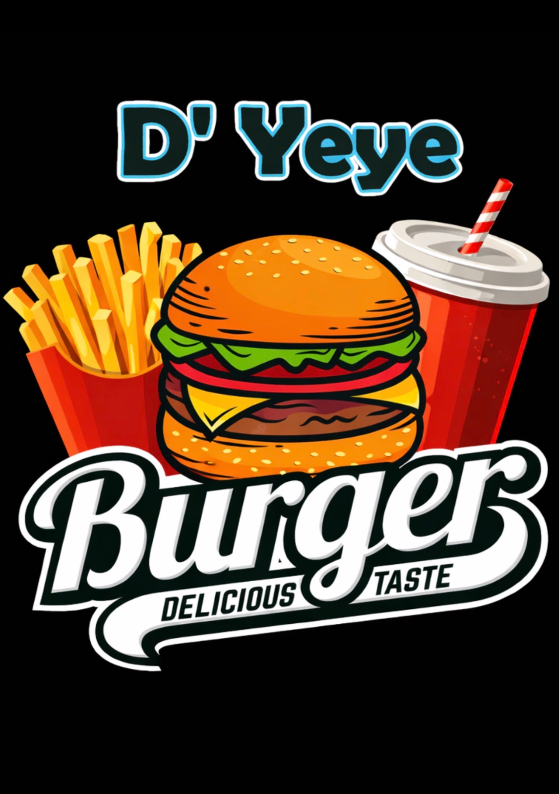D Yeye Burger, Comida y bebidas en Boca Chica, República Dominicana