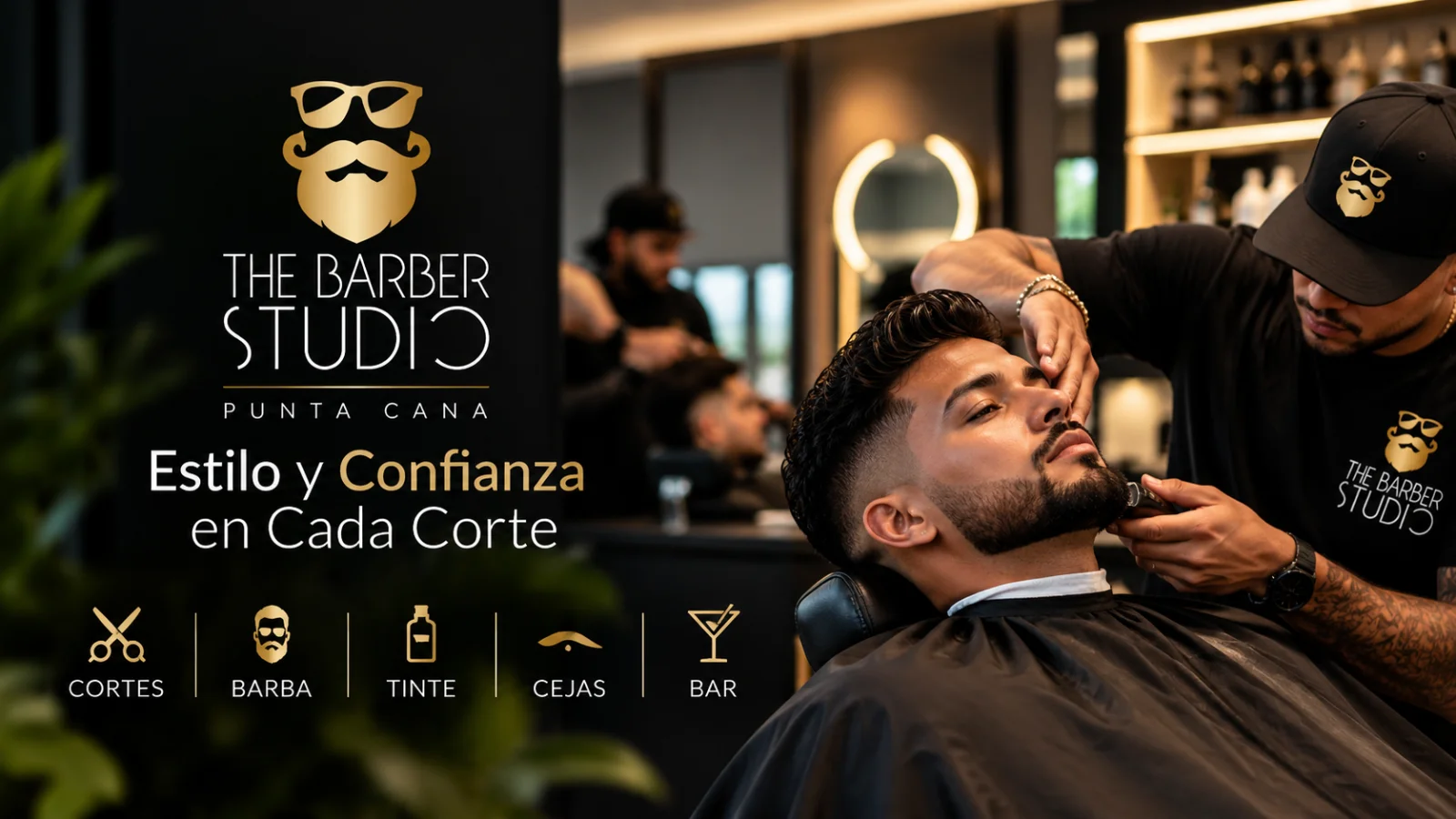 The Barber Studio, Barberías en Punta Cana, República Dominicana