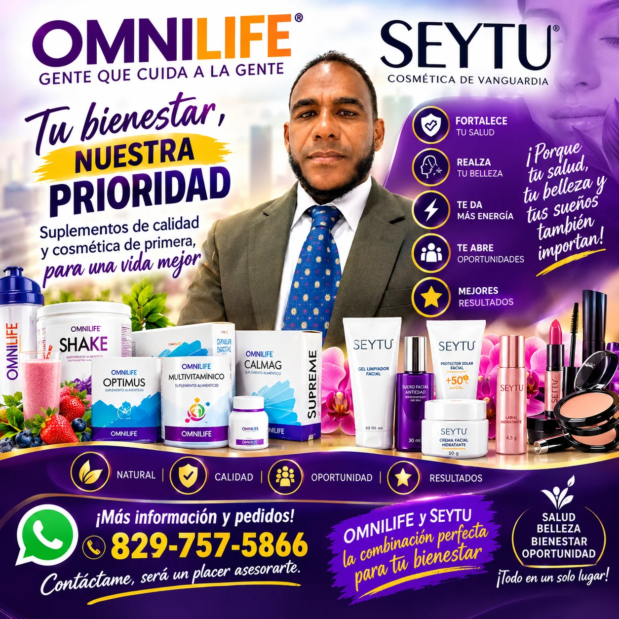 Omnilife, Salud y bienestar en República Dominicana